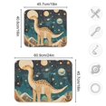 thumbnail image 5 of Yayeee Dish Drying Mat for Kitchen Counter Ultra Absorbent Easy Clean Pad 18x16", Dinosaur at Night, 5 of 7