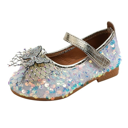

Youmylove Summer Autumn Fashion Cute Girls Casual Shoes Colorful Sequins Shiny Rhinestone Bow Flat Bottom Lightweight Infant Walking Shoes Toddler First Walker