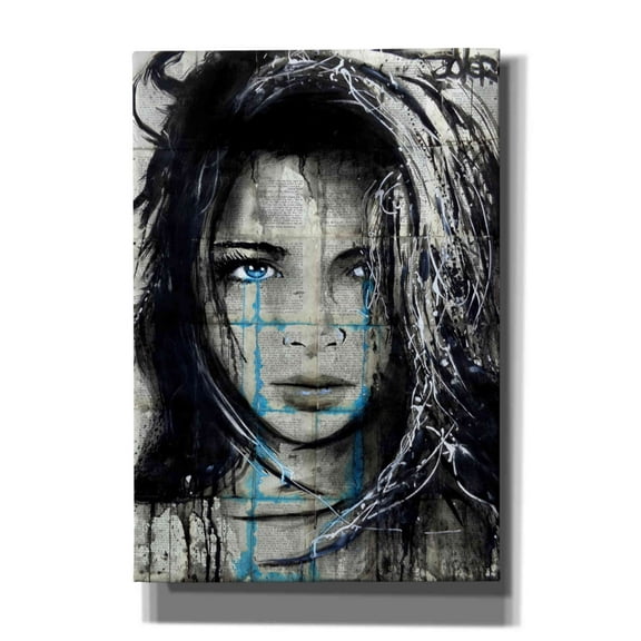 Epic Graffiti 'Somedays2' by Loui Jover, Canvas Wall Art, 18"x26"