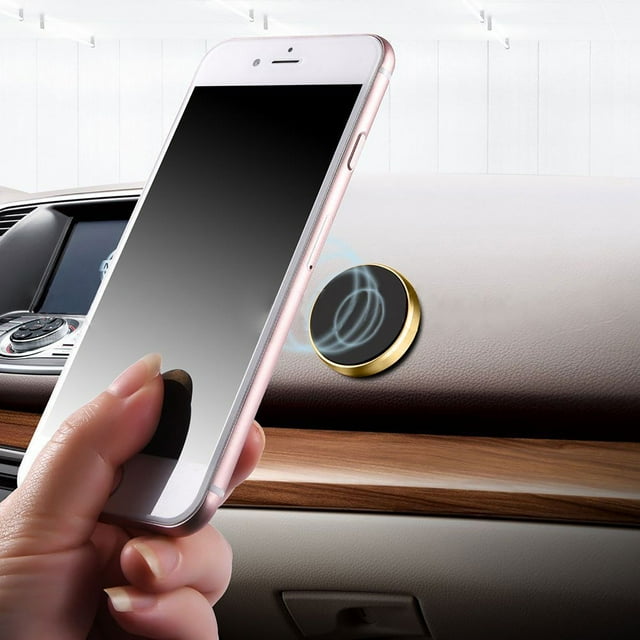 Mini Car Portable Paste Sticker Easy Install Magnetically Phone Holder Universal Strong Wall Key Holder