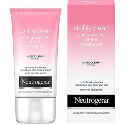 Neutrogena Clear Pink Grapefruit Oil Free Moisturizer 50 ml (Pack Of 6) - Walmart.com