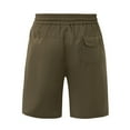 thumbnail image 6 of Mgmyaa Men's Casual Shorts Elastic Waist Drawstring Lightweight Outdoor Summer Beach Shorts Hiking Shorts with Pockets, 6 of 8