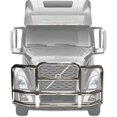 thumbnail image 3 of Kozak Compatible with Volvo VNL 2018+ Front Bumper Grill Moose Deer Guard - Chrome, 3 of 9