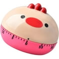 thumbnail image 3 of Mechanical Kitchen Timers, Mechanical Kitchen Timers Cartoon Animal Shape Accurate 60 Minutes Manual Timer for Students, 3 of 5