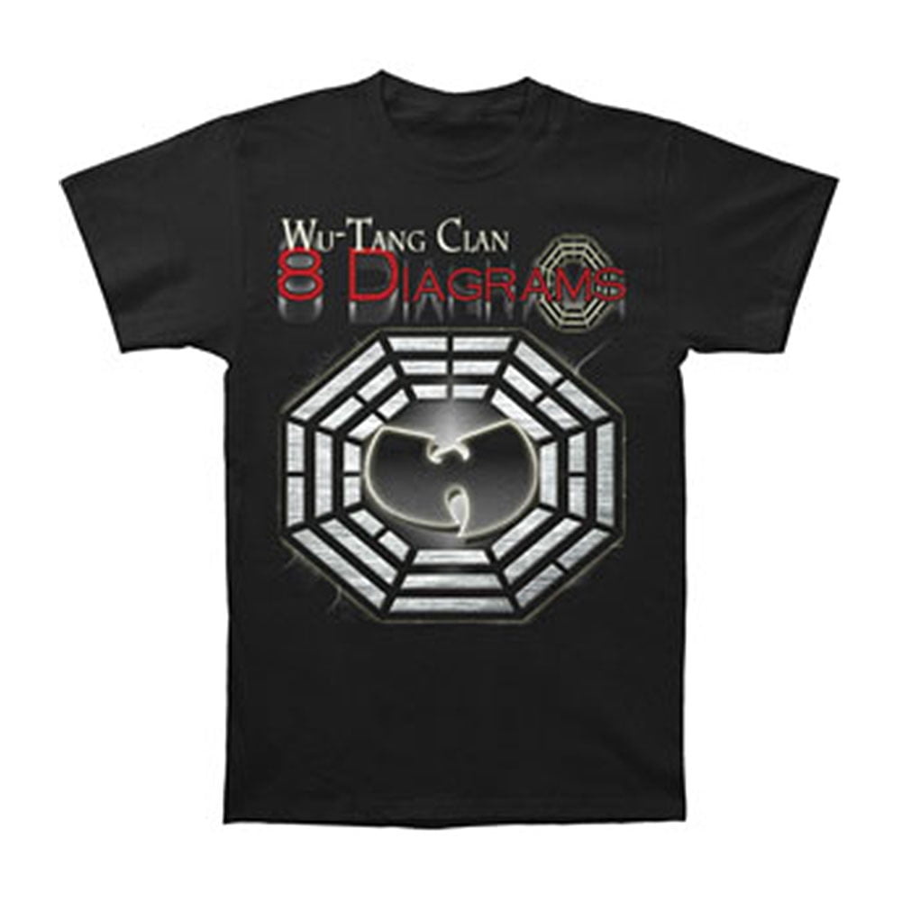 Wu Tang Clan Wu Tang Clan Men S 8 Diagrams Tour T Shirt X Large Black Walmart Com Walmart Com