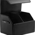 thumbnail image 5 of Car Organizers for Trunk for Suv Sedan, Leather Storage Box,Magnetic Lid,Collapsible and Adjustable,16.5 inches, 5 of 6