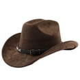 thumbnail image 1 of Western Cowboy Hat Curved Brim for Outdoor Adventures and Travel Performance Craftsmanship, 1 of 3