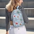 thumbnail image 7 of Balery Sea Turtle Vintage Canvas Backpack for Men and Women - Large Capacity, Durable Travel Laptop Bag for School, Work, Hiking, and Outdoor Activities, 7 of 7