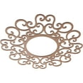 thumbnail image 2 of 36"OD x 13 3/4"ID x 3/8"T Reims Wood Fretwork Pierced Ceiling Medallion, Wood (Paint Grade), 2 of 3