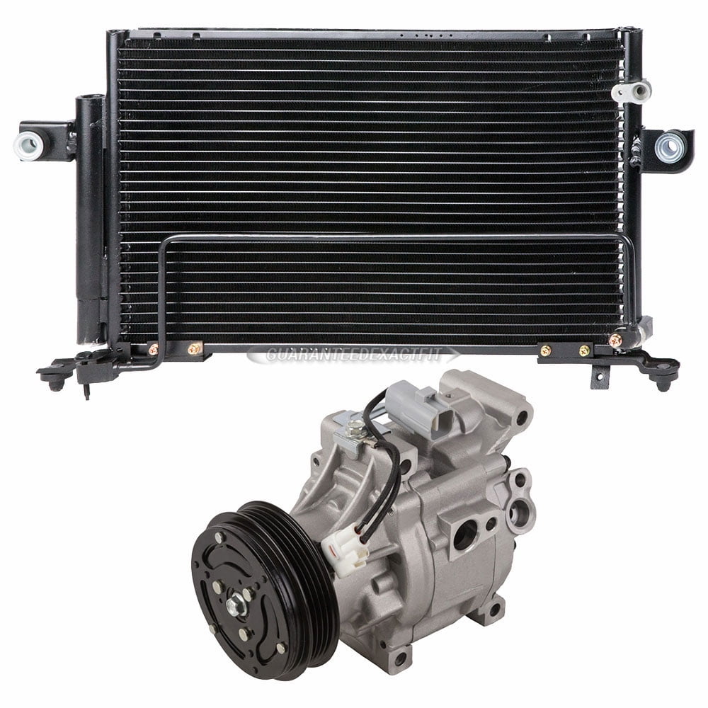 For Mazda Miata MX5 NB 2004 2005 AC Compressor w/ A/C Condenser