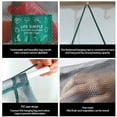 thumbnail image 5 of Huayishang Storage Rack Hanging Vegetable and Fruit Storage Bag Kitchen Sundries Hanging Wall Type Polyester Breathable Storage Net Bag, Kitchen Essentials Clearance Sale White, 5 of 5