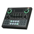 thumbnail image 4 of V9 Live Sound Card BT Accompaniment Audio Mixer with Sound Effects Broadcasting Recording Network Singing on Phones Laptop, 4 of 7