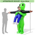 thumbnail image 2 of Disfraz Inflable de Extraterrestre Disfraz de Extraterrestre Disfraz Inflable de Extraterrestre, 2 of 5