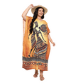 thumbnail image 4 of Gypsie Blu Women Plus Size Kaftan dress Elegant Loungewear Beach Caftan Dresses Summer Coverup, 4 of 6