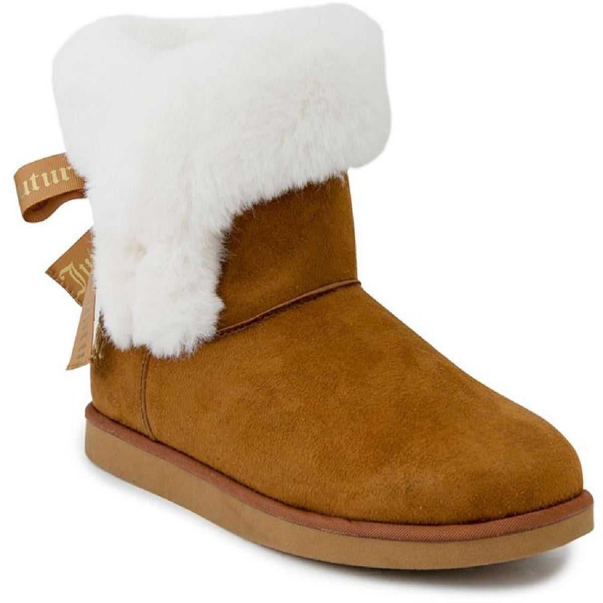 Juicy Couture BLACK MICRO Women's King Winter Boots, US 11