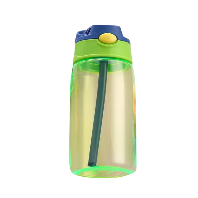 MOQIN Personalised kids Water Bottle with Straw and Lid, Back to School Supplies Water Bottle for Kids Boys Girls Teen Gifts, 500ml Birthday Leak Proof BPA Free Water Bottle