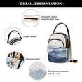 thumbnail image 4 of FORMRS Crossbody Bag for Women Quilted Travel Shoulder Cell Phone Purse with Chain Strap Handbag, Watercolor Mountains, 4 of 7