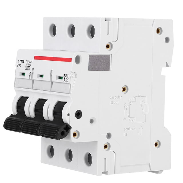 Disyuntor, Disyuntor en miniatura GYM9-C65 Disyuntor en miniatura Disyuntor de CA adaptado para la perfección VoborMX herramienta