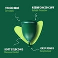 thumbnail image 4 of Shordy Menstrual Cup Small & Large - Reusable Period Cups with Box, 4 of 7