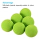 thumbnail image 4 of Pelotas de golf de espuma EVA Uxcell de 42 mm para práctica de swing y vuelo, color verde, 10 Pcs, 4 of 5