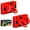 Red, variant on AMBULL 2 Pack Tractor Bucket Hooks with Tie Down Ring, Grade 70 Forged Steel Bolt On Grab Hook Tow Hook Mount with Backer Plate, Work Well for Tractor Bucket, RV, UTV, Truck, Max 15,000 lbs DarkGreen