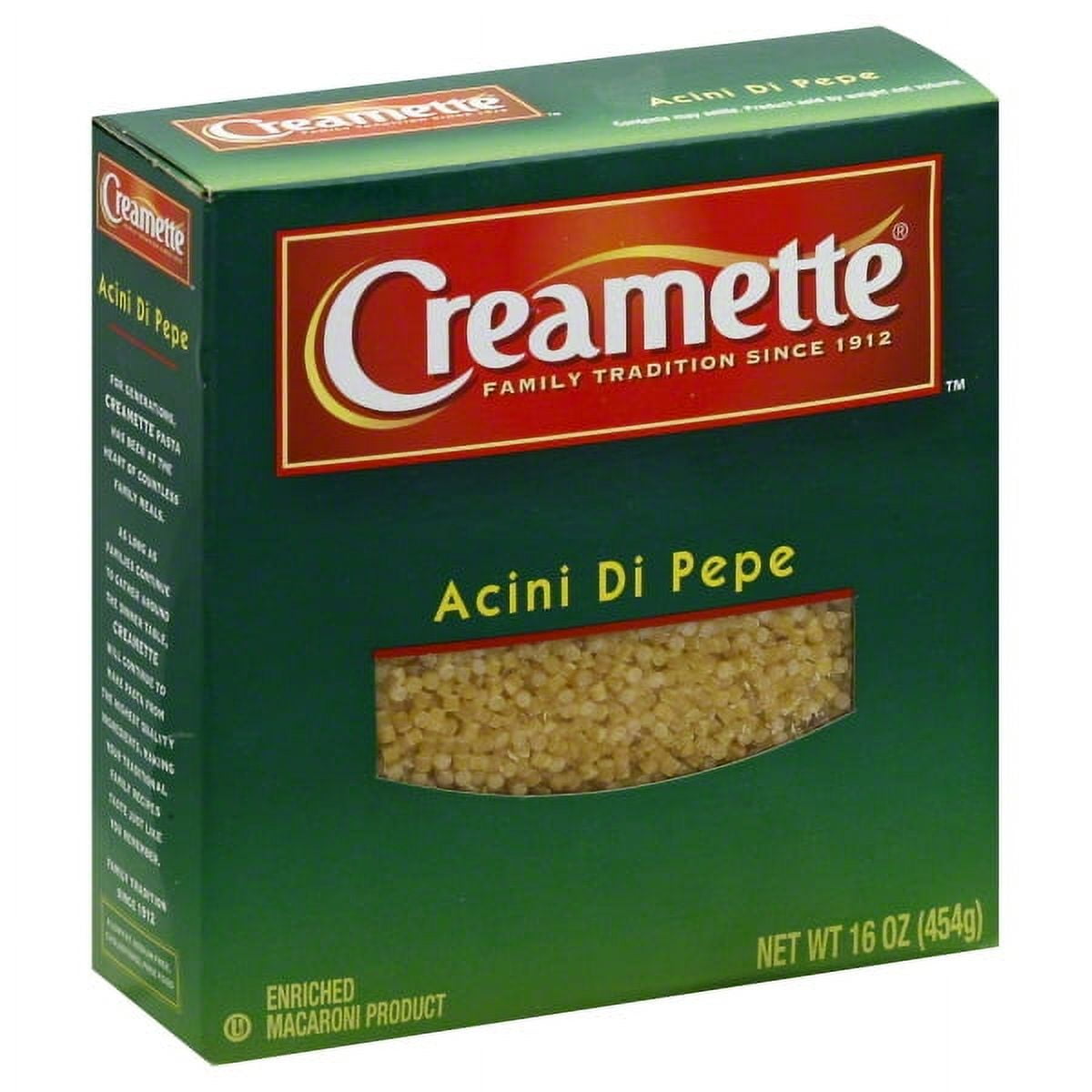 (8 pack) Creamette Acini Di Pepe, 16-Ounce Box
