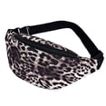 thumbnail image 1 of Riñonera para mujer y hombre, riñonera para correr, senderismo, ciclismo, paseos con perros, pesca, estampado de leopardo, 1 of 5