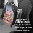 thumbnail image 6 of Cuphead Mughead Show Insulated Lunch Bag Portable Thermal Lunchbag Reusable Bento Tote Bag Snack Bags, 6 of 9