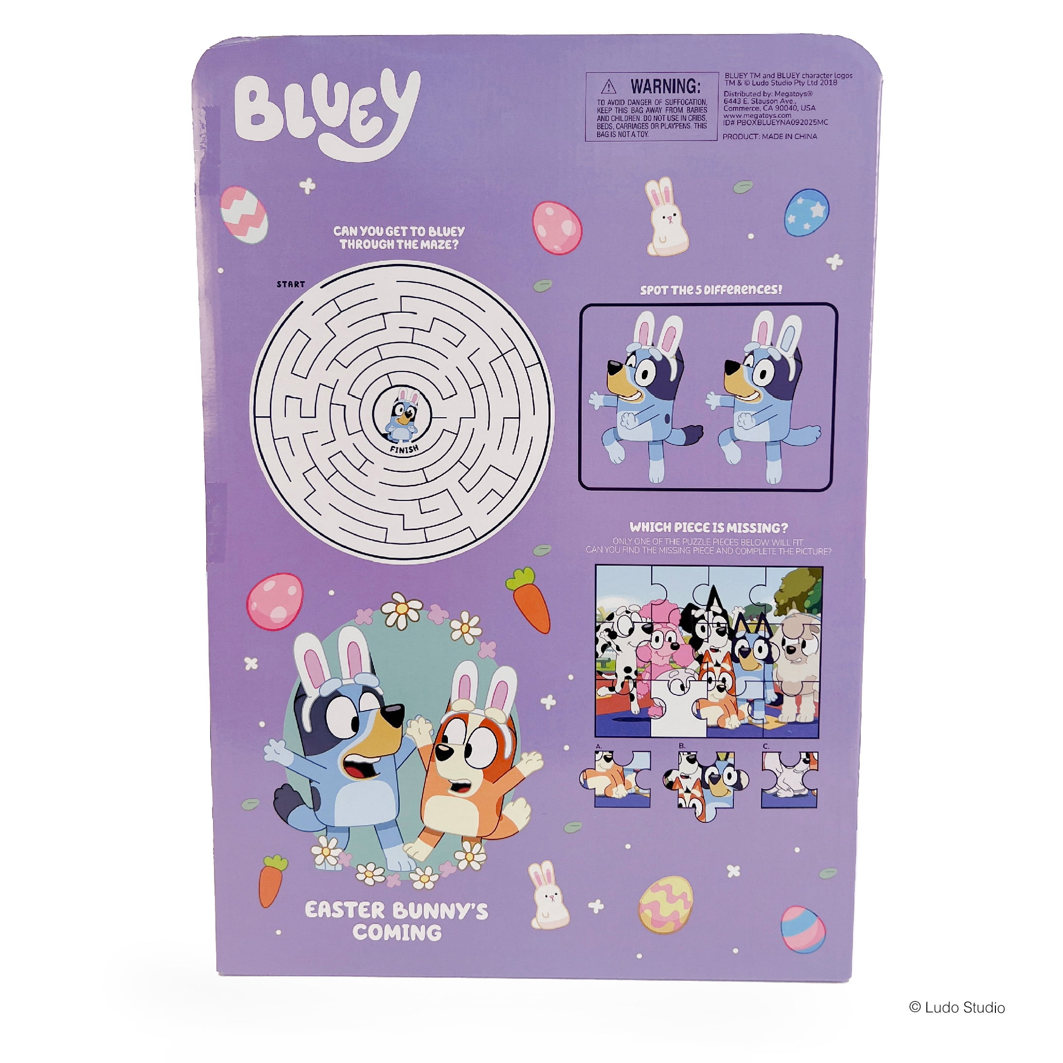 Bluey Tote Bag Prefilled Gift Set