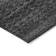 thumbnail image 3 of Addison Rugs Chantille Indoor/Outdoor Transitional Stripes Charcoal Machine Washable Runner Rug, 2'3" x 7'6", 3 of 8