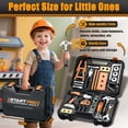 thumbnail image 6 of HopeRock Kids Tool Set, 26PCS Tools Toys for Boys Kids 2 3 4 5 Years, Christmas Birthday Gift for Kids Boys 2 3 4 6., 6 of 7