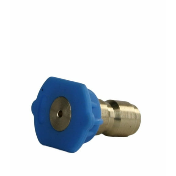 Erie Tools Pressure Washer Brass Jet Flush 45°Nozzle with 1/4" Quick Connect