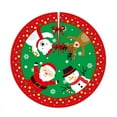 thumbnail image 5 of FlareFable 47Inch Colorful Christmas Tree Skirt Decorations, Tree Skirt Round Xmas Cover for Christmas Party Mat Indoor, Holiday Winter Home Christmas Decorations, 5 of 51