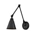 thumbnail image 2 of Savoy House Morland 1 Light Adjustable Sconce with Plug in English Bronze, 2 of 2