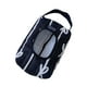thumbnail image 4 of Dispensador de toallitas húmedas reutilizable con diseño de lazo, bolsa de pañuelos y estuche para toallitas húmedas. Negro, 4 of 9