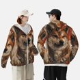 thumbnail image 2 of KLL Vintage Shiba Inu Art Print Men's Women’s UPF 50+ Sun Protection Outdoor Hoodie Jacket Long Sleeve Fishing Hiking Performance Shirt- Medium, 2 of 5