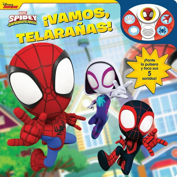 Libro Disney Jr Spidey Vamos Telarañas Tapa Dura, Autor Varios Autores, Editorial Phoenix International Publications