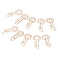 thumbnail image 2 of Clip de Papier, Forme Clé 40PCS Léger Petits Trombones Antidérapants pour l'École, 2 of 8