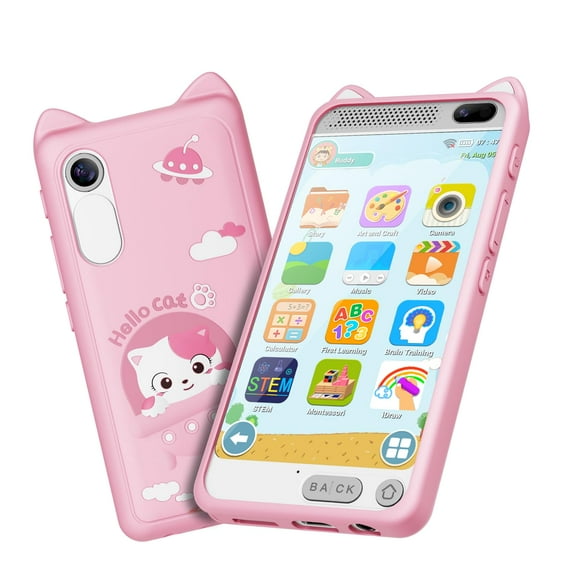 Smartphone Educativo para Niños con Pantalla Táctil de 3.97'' y 8GB Rosa