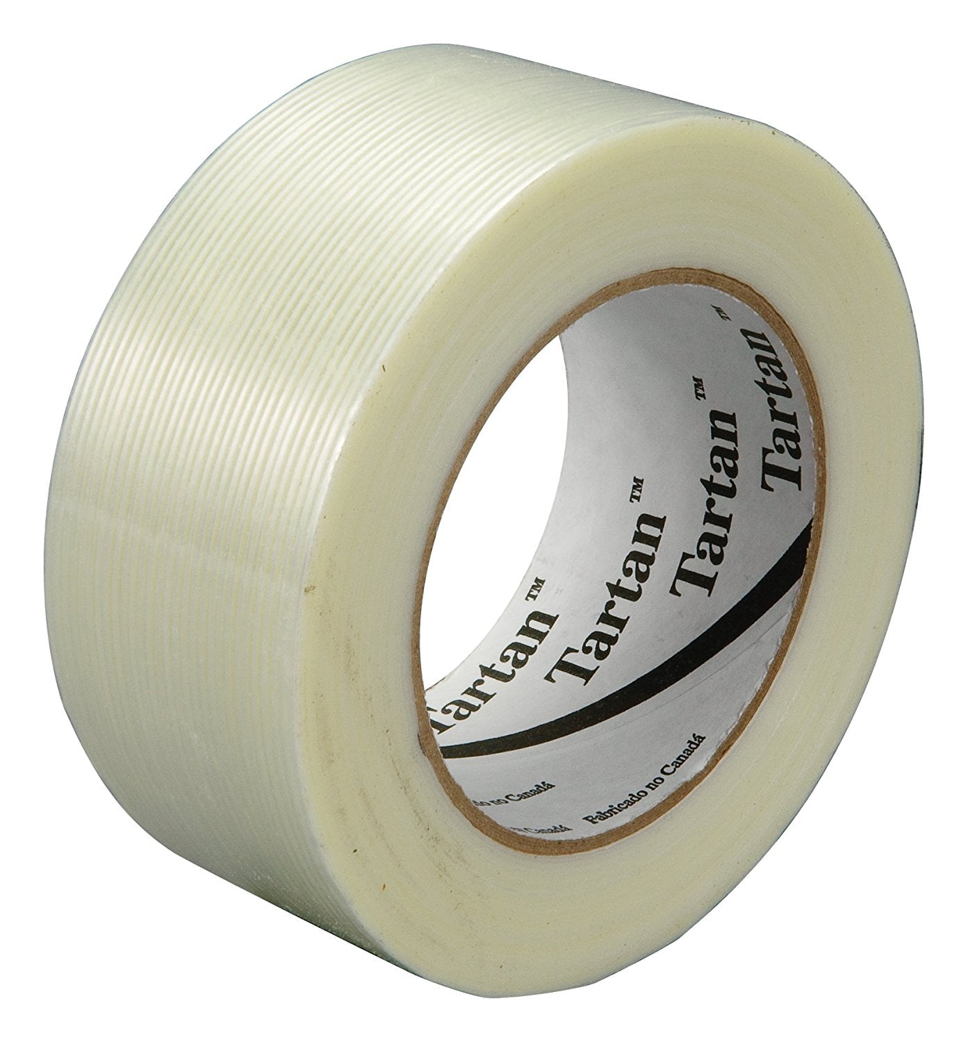 3M Filament Tape 8934 Clear, 48 mm x 55 m, Conveniently Packaged (Pack