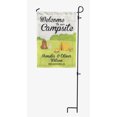 thumbnail image 4 of Printtoo White Welcome To Our Campsite Garden Summer Personalized Camping Flags For Campers Double SidedFlagCampsiteFlagOutdoor Garden Sign, 4 of 4