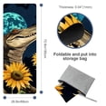 thumbnail image 4 of Crocodile Gym Towel with Storage Bag, 72.8"x26.8", Suitable for Yoga, Pilates, Fitness, etc. - Gym Towels for Yoga, Blanket for Gym, 4 of 6