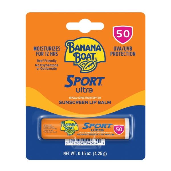 Banana Boat Ultra Sport Performance Sunscreen Lip Balm Broad Spectrum