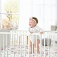 thumbnail image 2 of Sweet Jojo Designs Watercolor Floral Pink and Grey Fitted Crib Sheets 2 Piece Set, 2 of 6