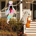 thumbnail image 6 of Halloween Ghost Windsocks Hanging Decoration with LED Lights Outdoor Hanging Ghost Flag Windsock for Yard Garden Porch Party Supplies, 6 of 6