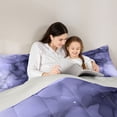thumbnail image 5 of Homewish Abstract Marbling Watercolor 3 Pieces Queen Comforter Set for Kids Teens Adults,Gradient Ombre Marble Ultra Soft Bedding Sets,Mountain Fluid Bedding Comforter Set Breathable, 5 of 8