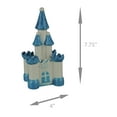 thumbnail image 5 of Blue and White Ceramic Childrens Magic Castle Coin Bank, 5 of 5