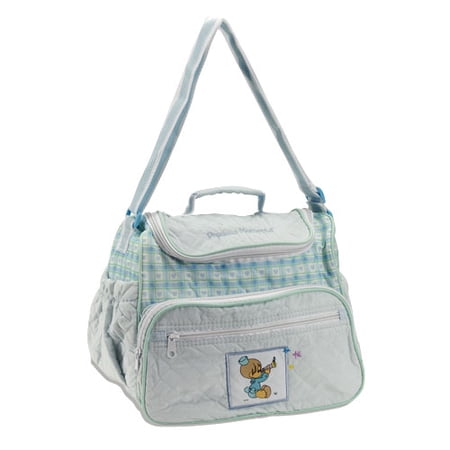 Precious Moments Diaper Bag, Blue