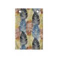 thumbnail image 1 of Tropical Hanging Pocket Organizer, Jungle Botany Style Hand Drawn Doodles of Palm Leaves Summer Design Repetition, Printed Polyester Storage Bag with Pockets, 14" x 20", Multicolor, 1 of 2