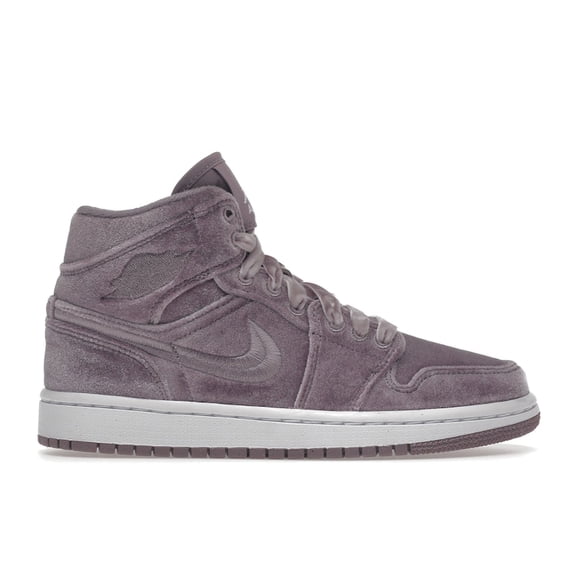 Jordan Women's Air Jordan 1 Mid SE Purple Velvet Shoes, from StockX
